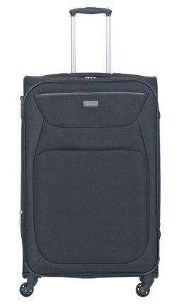 Antler Savanna 4 Wheel Base Large Suitcase - Black